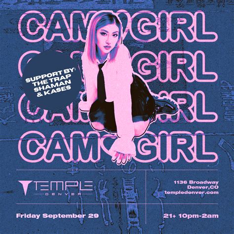 Cam Girl Tickets At Temple Nightclub In Denver By Temple Nightclub