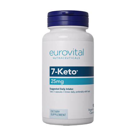 Eurovital 7-Keto DHEA 25 mg (90 vegetarische capsules) kopen? — BONO