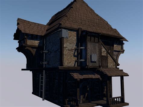 Fantasy House 3d Model 20 C4d Free3d