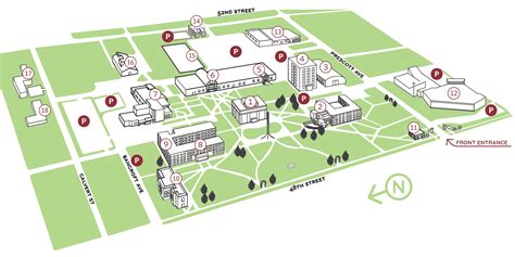 Union College Campus Map Verjaardag Vrouw 2020