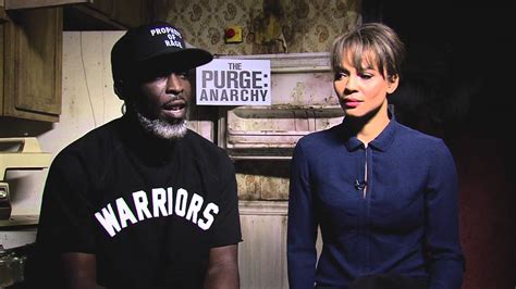 The Purge Anarchy 2014 Exclusive Michael K Williams And Carmen