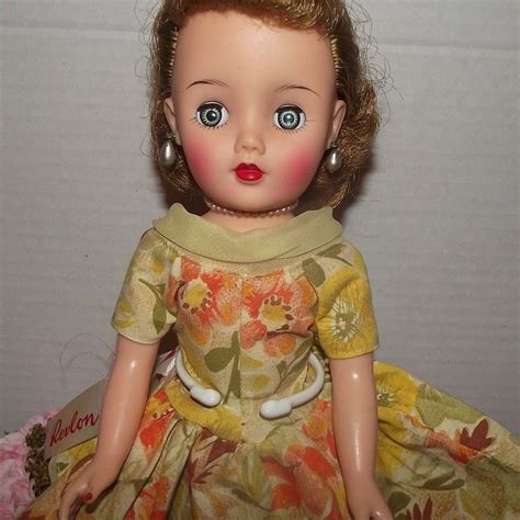 Vintage Rare Size Miss Revlon Doll In Original Rare Tagged Dress