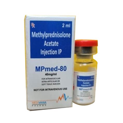 Methylprednisolone Acetate Injection IP Manufacturer Supplier And PCD