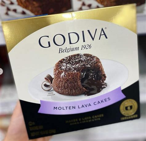 Godiva Baking Mixes Molten Lava Cakes