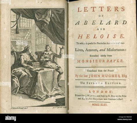 Letters of Abelard and Heloise. Museum: PRIVATE COLLECTION Stock Photo - Alamy