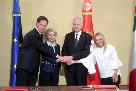 Tunisia And Eu Sign Pact To Stem Migration Reuters