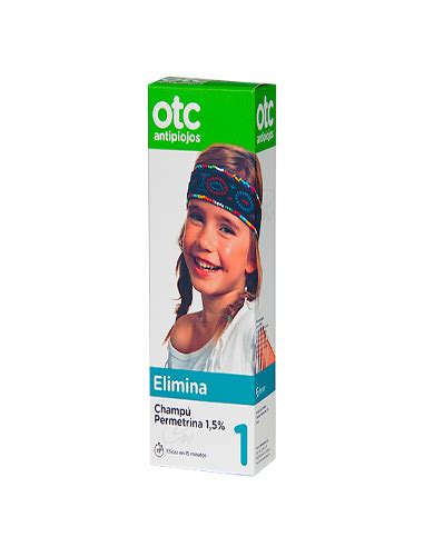 OTC ANTIPIOJOS PERMETRINA 1 5 CHAMPU 125 ML