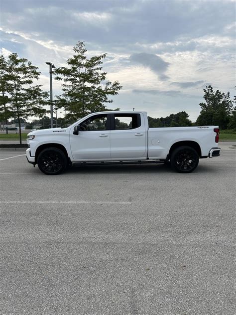 2020 Chevrolet Silverado 1500 With 2 Inch Wheel Spacers Titan Wheel