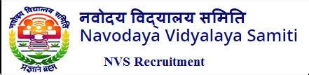 Navodaya Vidyalaya Nvs Recruitment In Apply Online For Over