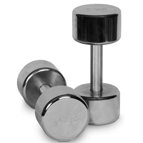 Intek Strength Chrome Dumbbell Set With Rack