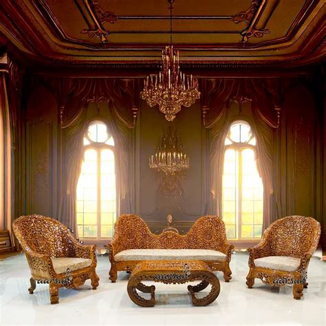 Aarsun Wooden Carved Sofa Set At Best Price In Saharanpur By Aarsun