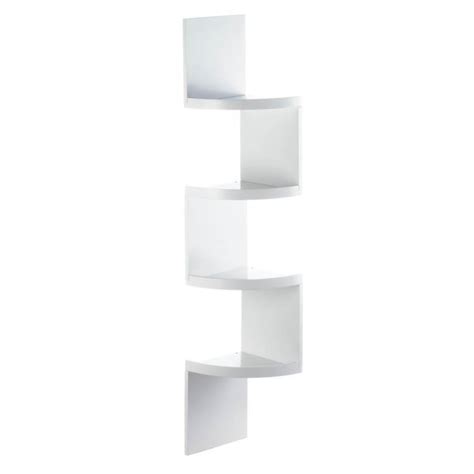 WHITE 4-TIER CORNER SHELF - Walmart.com