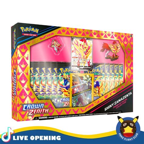 Pokemon EN Crown Zenith Premium Figure Collection Box CARDS LIVE OPENI – PokeFlightClub