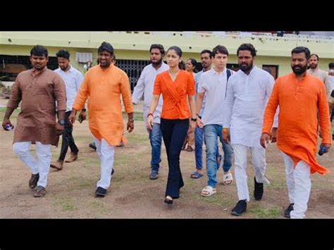 Dr Naina Jaiswal At Hpl Cricket Tournament In Hyderabad Lb Stadium