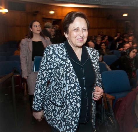 Photos of Shirin Ebadi, Nobel Peace Prize Winner, at Yale