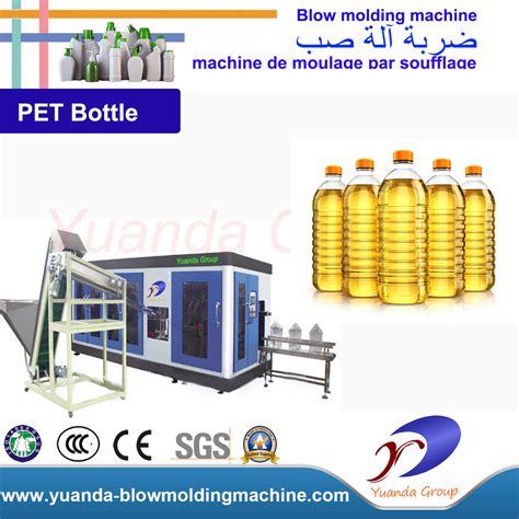 Pet Stretch Blow Molding Machine PP 4 Cavity 600ml 1 L Liter 5 Gallon