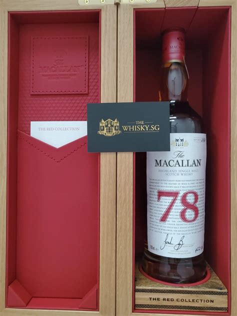 Macallan Years The Red Collection Thewhisky Sg