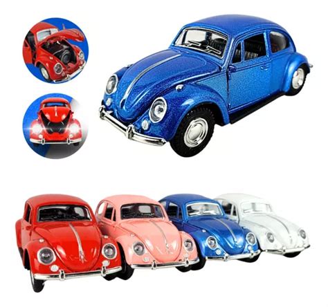 Kit Fusca Carrinho Miniatura De Ferro Porta Cap Cl Ssico Frete Gr Tis