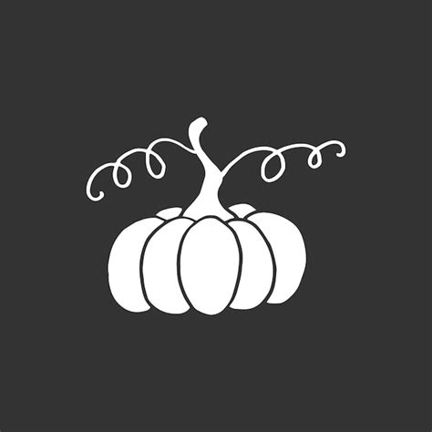 Premium Vector Pumpkin Autumn Halloween Or Thanksgiving Pumpkin Symbol