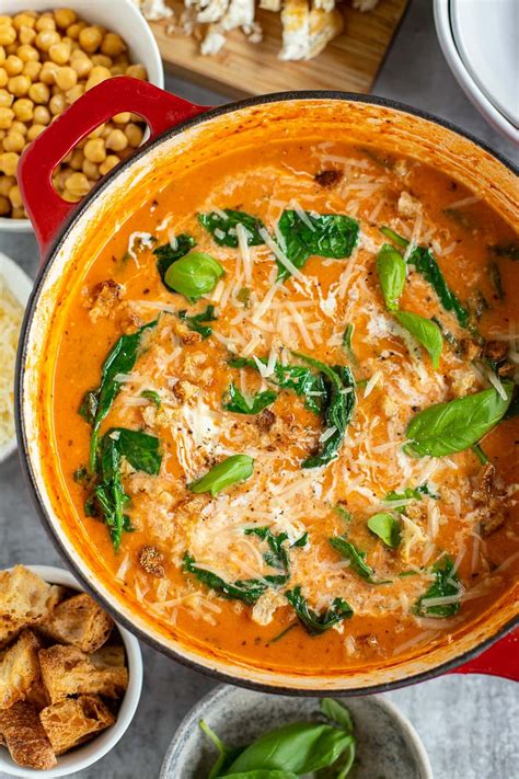 tomato florentine soup