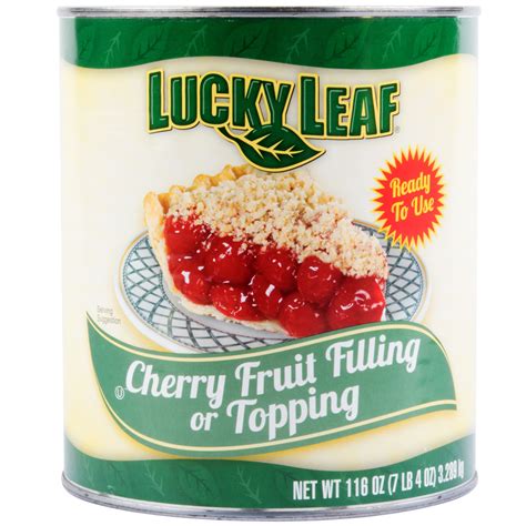 Lucky Leaf Cherry Pie Filling 10 Can