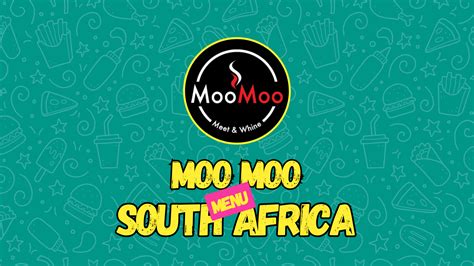 Moo Moos Restaurant Menu With Prices South Africa 2025