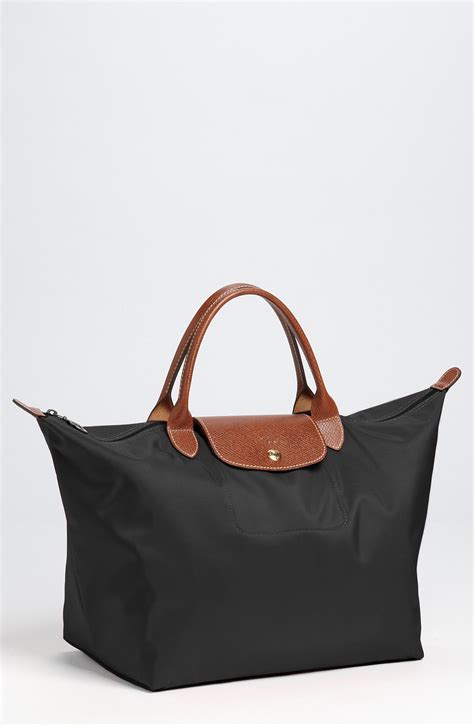 Longchamp Medium Le Pliage Tote In Black Lyst