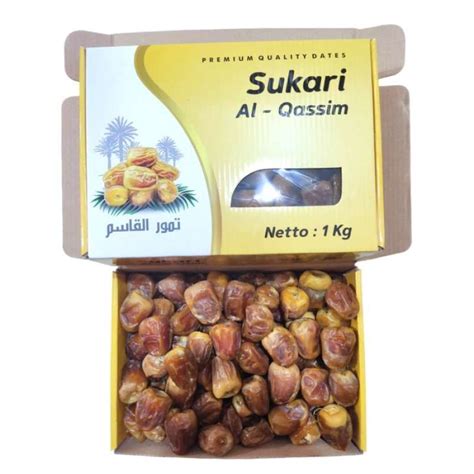 Jual Kurma Sukari Al Qossem Madu Madinah Raja Premium Kg Kemasan Dus