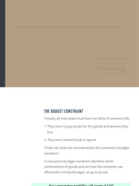 1.2 - The Budget Line | PDF