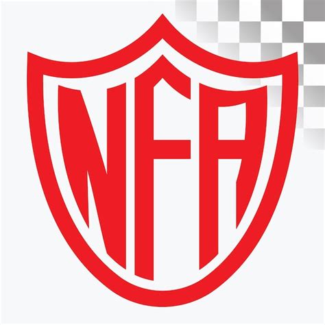 premium vector nfa letter logo design