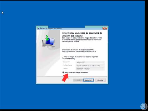 C Mo Crear O Restaurar Una Imagen Del Sistema Con Windows Solvetic