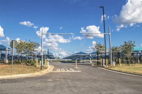 Hartsfield Jackson International Airport View of an Empty Parking Area Editorial Photography ...