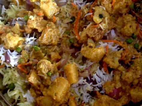 Vegetarian Kabuli Pulao Layered Rice - Cooking by Instinct