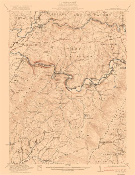 Historic Topographic Maps - Pennsylvania – Maps of the Past