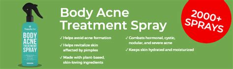 Amazon Treeactiv Body Acne Treatment Spray Fl Oz Salicylic