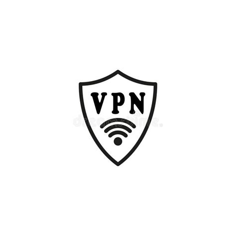 Vpn Icon Virtual Private Network Internet Security Vpn Concept