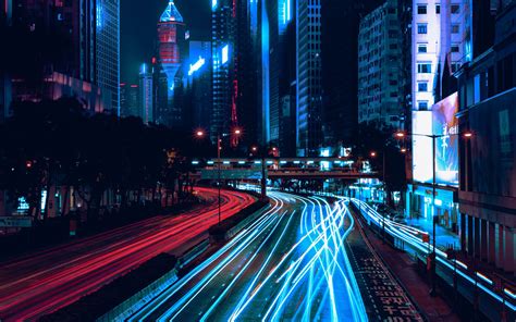 3840x2400 Light Trails City 4K ,HD 4k Wallpapers,Images,Backgrounds ...