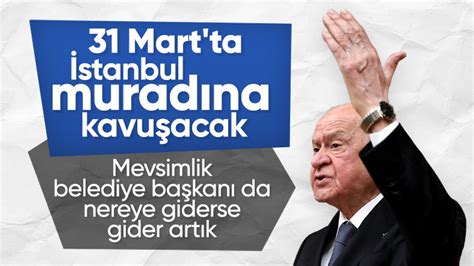 Devlet Bahçeli den Murat Kurum a tam destek