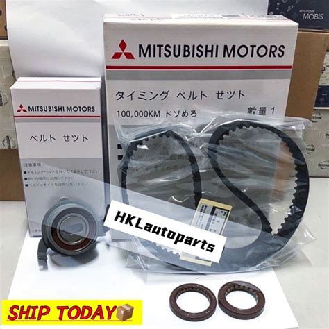 Proton Wira 1 6 Timing Belt Kit Set 117YU29 Md176386 100K Shopee