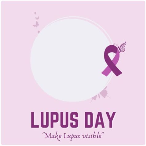 Kumpulan Desain Twibbon Hari Lupus Sedunia Mei