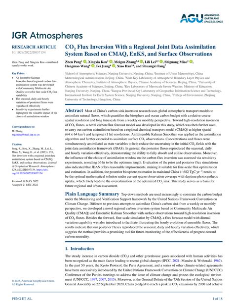 Co2 Flux Inversion With A Regional Joint Data Assimilation System Based