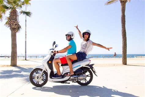 Viajar A Barcelona Alquiler De Scooter En Barcelona