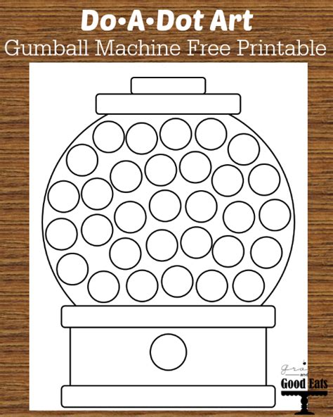 Printable Gumball Machine Template Printable Word Searches