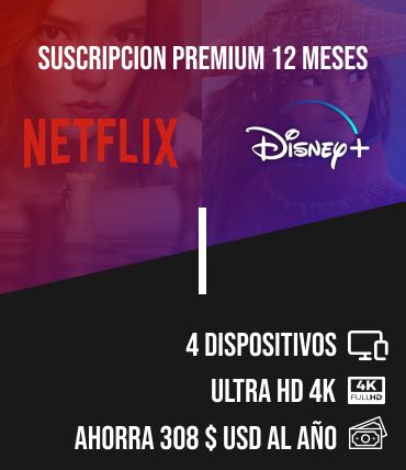 Buy Netflix Premium + Disney Plus - Ggpick