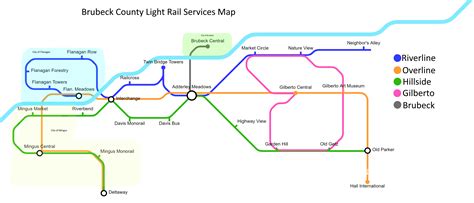 Metro Map for my City, my first time making one, was so much fun. : r