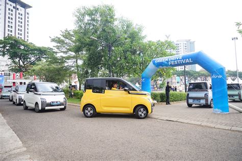 Jelang Ribu Unit Air Ev Di Indonesia Wuling Gelar Green Drive Festival