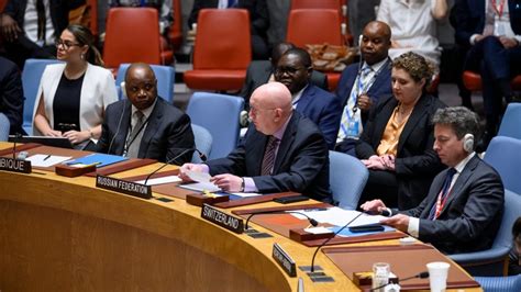 Russia At The United Nations On Twitter Nebenzia A Strong Negative