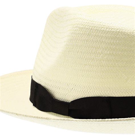 Mens Stetson Reward Shantung Straw Outdoor Fedora Hat