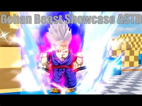 Gohan Beast showcase (ASTD ROBLOX) - YouTube