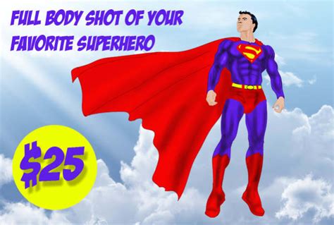 Draw You As Your Favorite Super Hero By Jamillustrator Fiverr